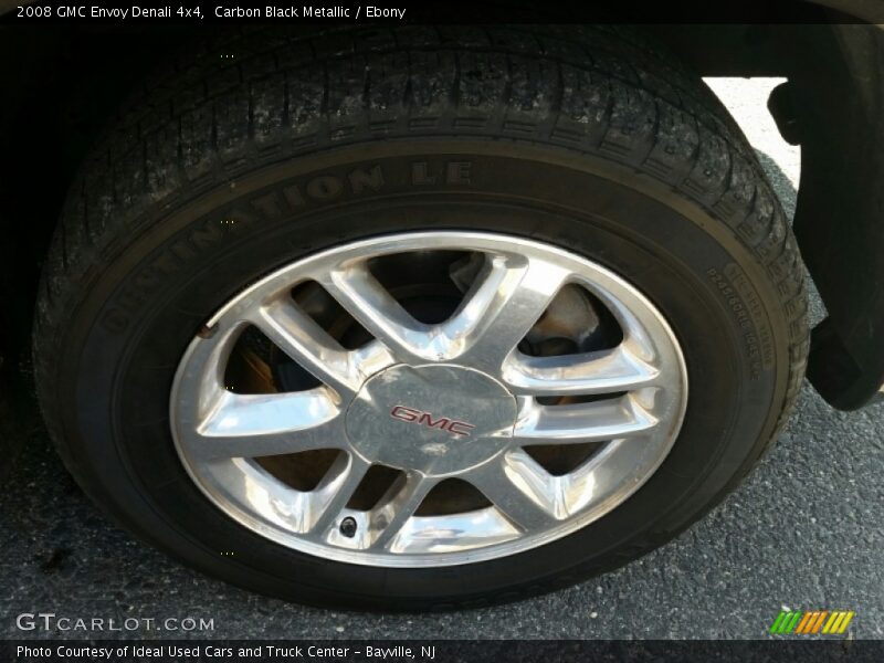 Carbon Black Metallic / Ebony 2008 GMC Envoy Denali 4x4