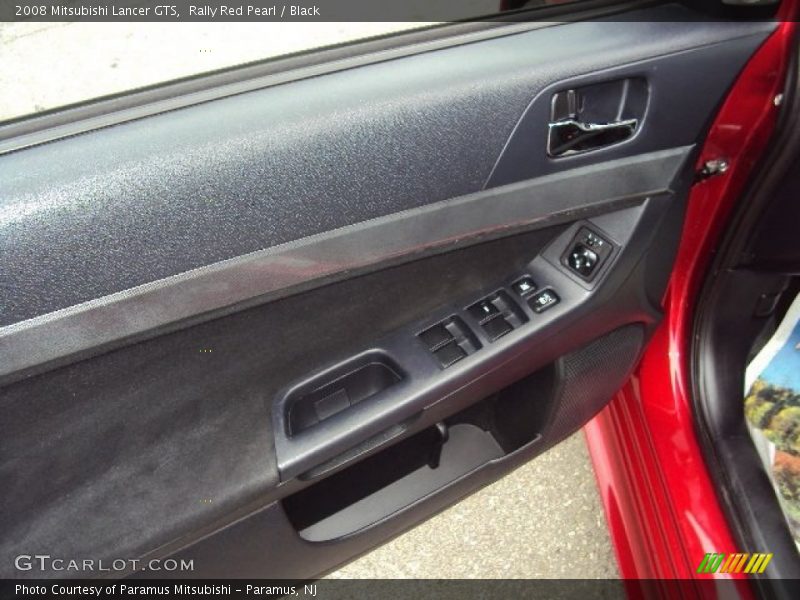 Rally Red Pearl / Black 2008 Mitsubishi Lancer GTS