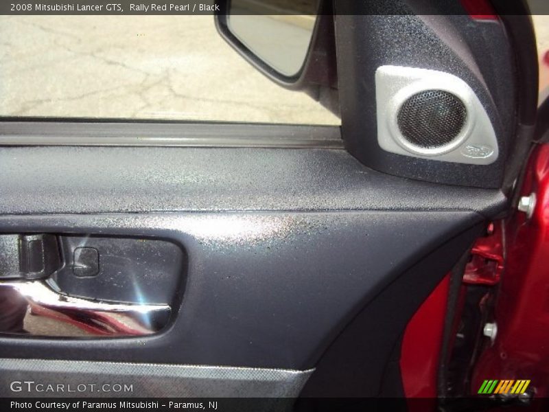 Rally Red Pearl / Black 2008 Mitsubishi Lancer GTS