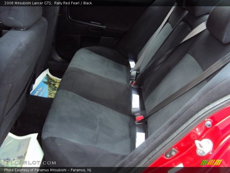 Rally Red Pearl / Black 2008 Mitsubishi Lancer GTS