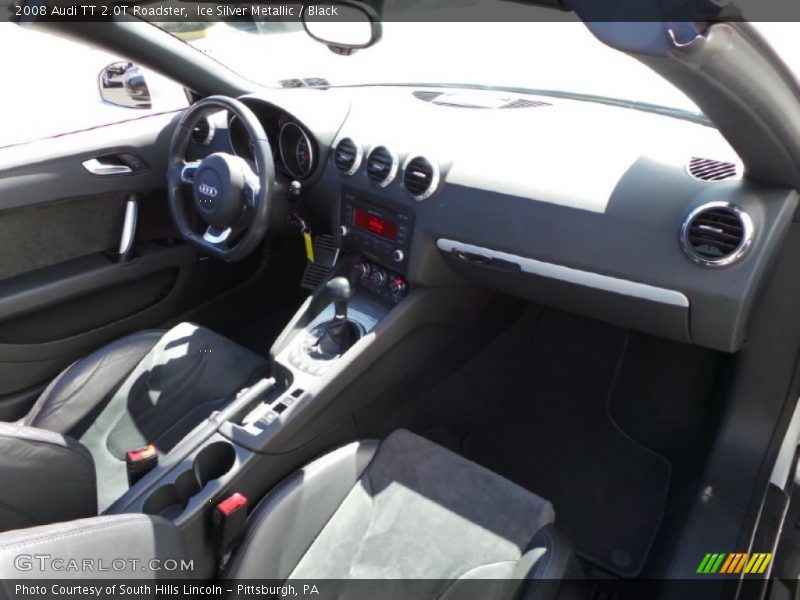 Ice Silver Metallic / Black 2008 Audi TT 2.0T Roadster