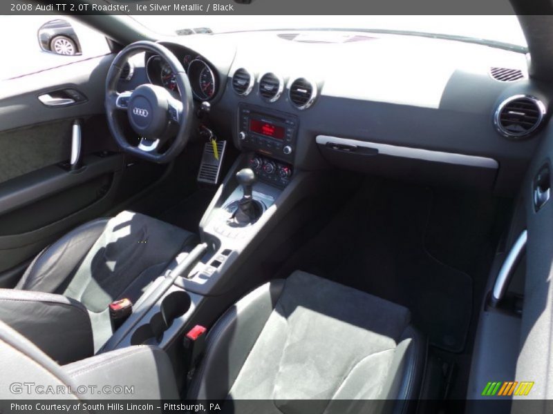 Ice Silver Metallic / Black 2008 Audi TT 2.0T Roadster