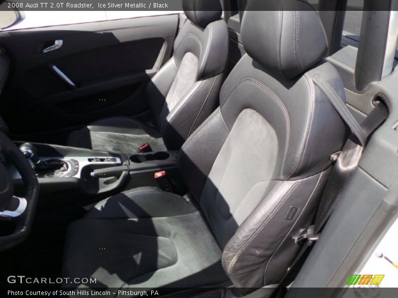 Ice Silver Metallic / Black 2008 Audi TT 2.0T Roadster