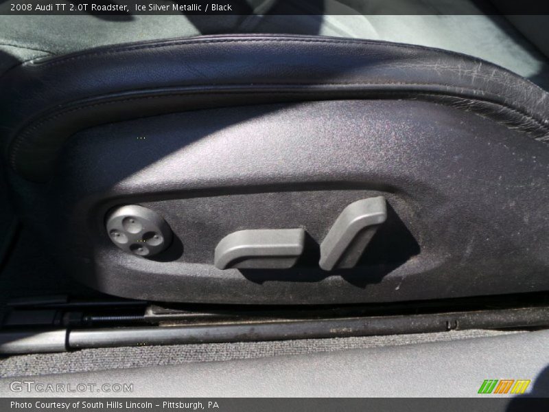 Ice Silver Metallic / Black 2008 Audi TT 2.0T Roadster