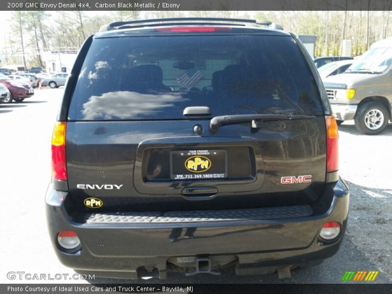 Carbon Black Metallic / Ebony 2008 GMC Envoy Denali 4x4