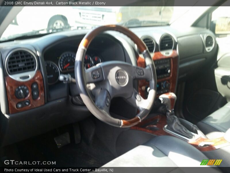 Carbon Black Metallic / Ebony 2008 GMC Envoy Denali 4x4