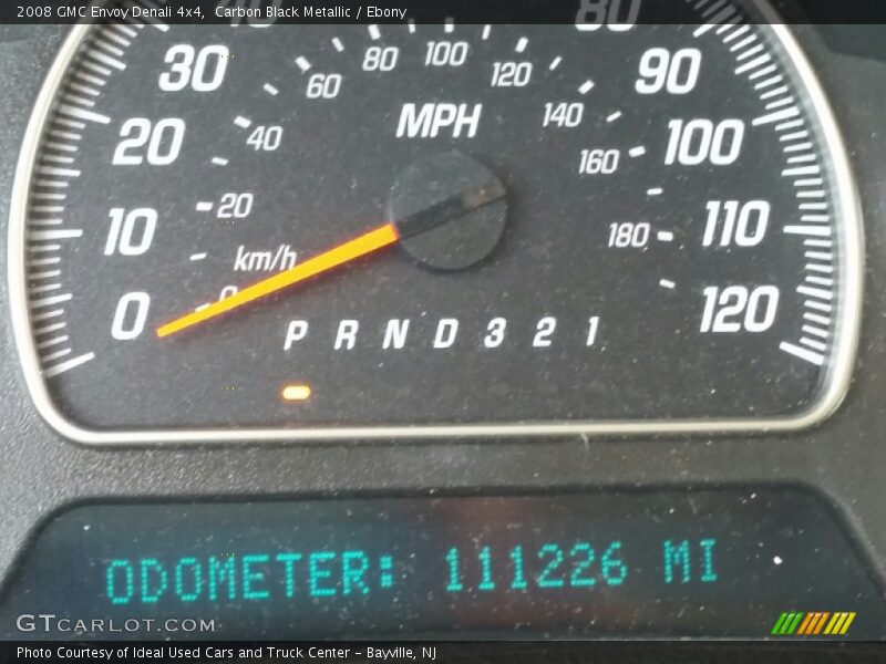 Carbon Black Metallic / Ebony 2008 GMC Envoy Denali 4x4