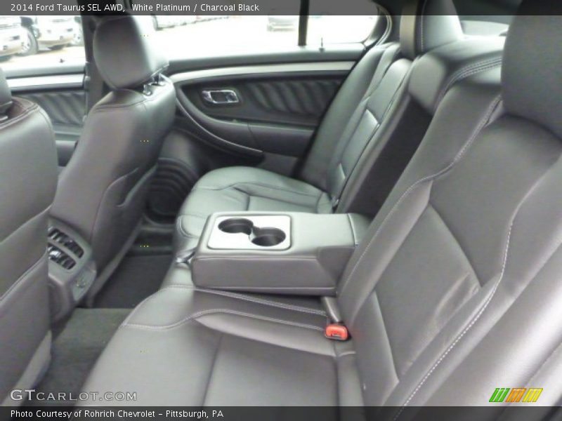 Rear Seat of 2014 Taurus SEL AWD