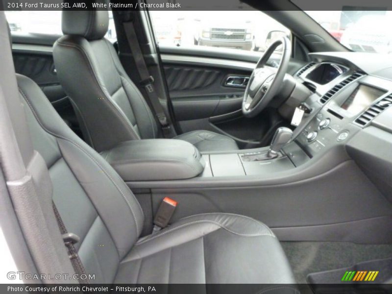 Front Seat of 2014 Taurus SEL AWD