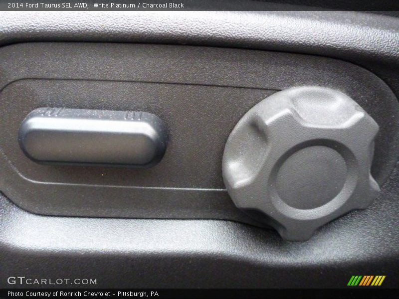 White Platinum / Charcoal Black 2014 Ford Taurus SEL AWD