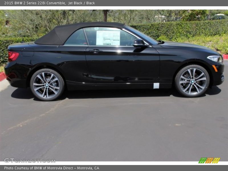 Jet Black / Black 2015 BMW 2 Series 228i Convertible