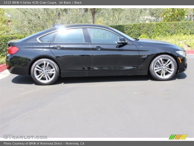 Jet Black / Black 2015 BMW 4 Series 428i Gran Coupe