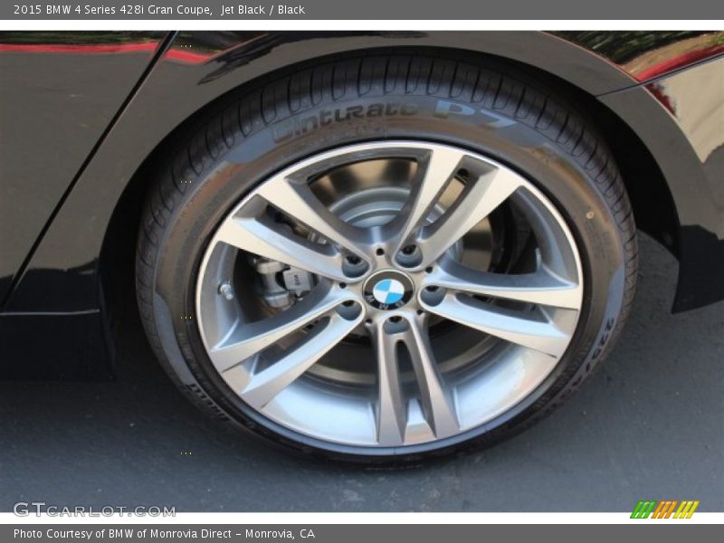 Jet Black / Black 2015 BMW 4 Series 428i Gran Coupe