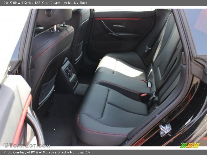 Jet Black / Black 2015 BMW 4 Series 428i Gran Coupe