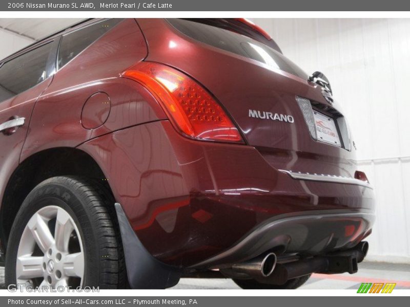 Merlot Pearl / Cafe Latte 2006 Nissan Murano SL AWD