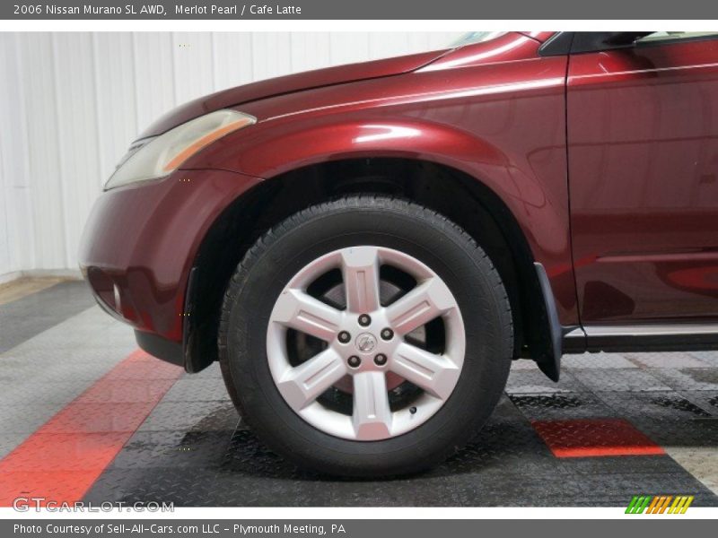 Merlot Pearl / Cafe Latte 2006 Nissan Murano SL AWD