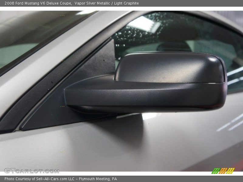Vapor Silver Metallic / Light Graphite 2008 Ford Mustang V6 Deluxe Coupe