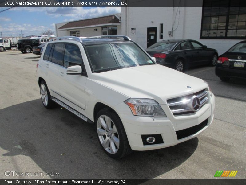 Arctic White / Almond/Black 2010 Mercedes-Benz GLK 350 4Matic
