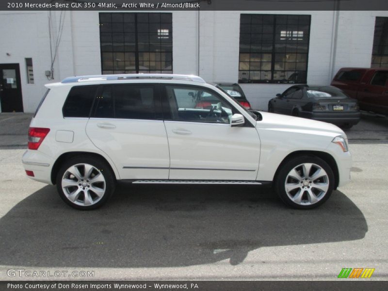 Arctic White / Almond/Black 2010 Mercedes-Benz GLK 350 4Matic