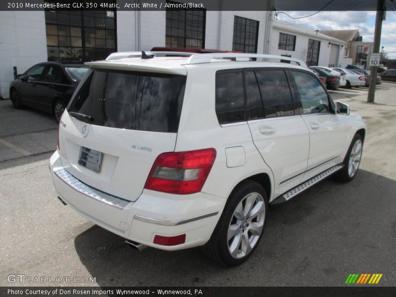 Arctic White / Almond/Black 2010 Mercedes-Benz GLK 350 4Matic