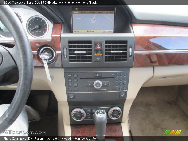 Arctic White / Almond/Black 2010 Mercedes-Benz GLK 350 4Matic