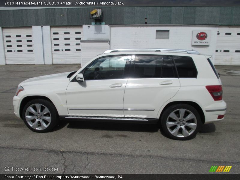 Arctic White / Almond/Black 2010 Mercedes-Benz GLK 350 4Matic