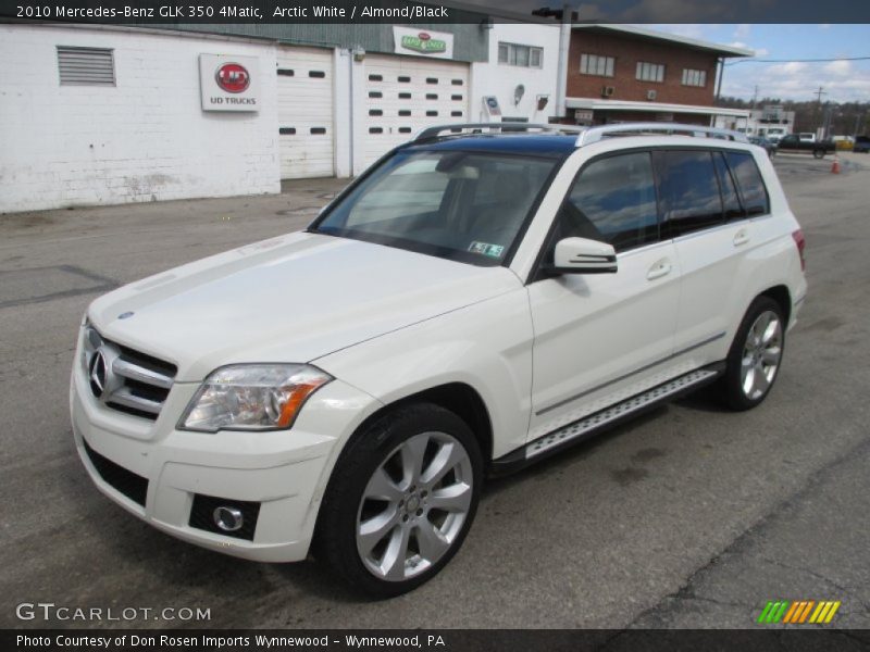 Arctic White / Almond/Black 2010 Mercedes-Benz GLK 350 4Matic