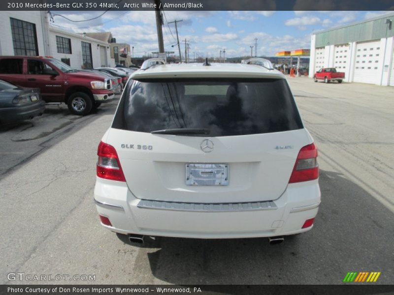 Arctic White / Almond/Black 2010 Mercedes-Benz GLK 350 4Matic