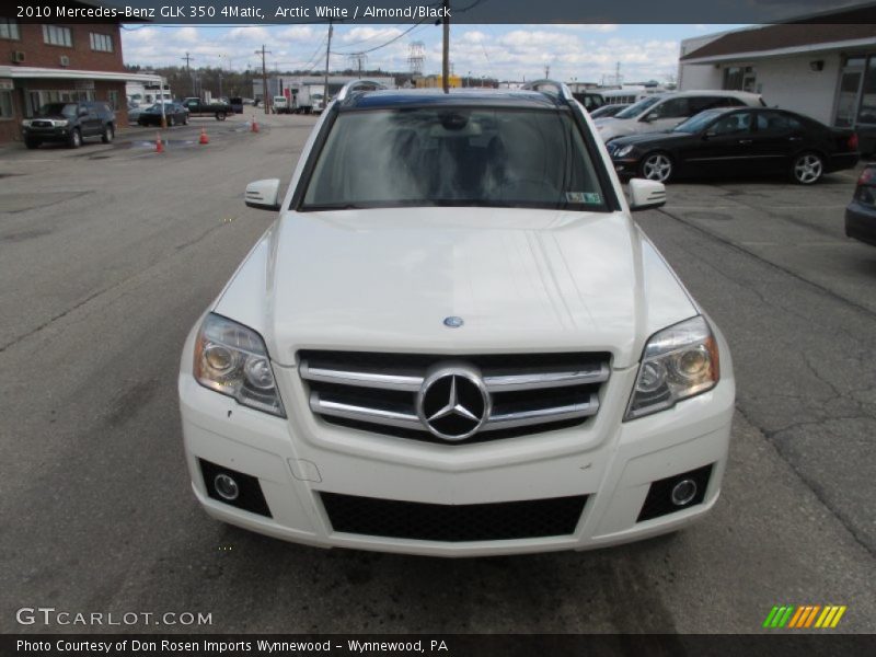 Arctic White / Almond/Black 2010 Mercedes-Benz GLK 350 4Matic