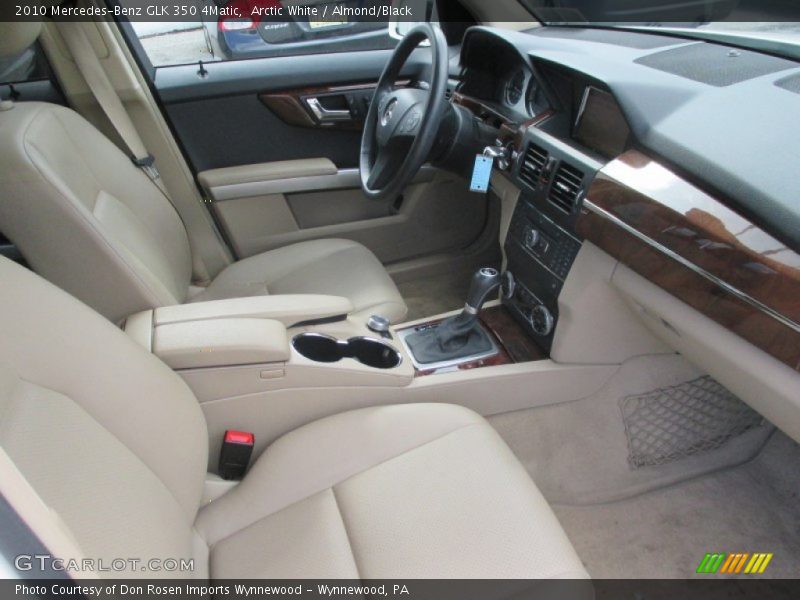 Arctic White / Almond/Black 2010 Mercedes-Benz GLK 350 4Matic
