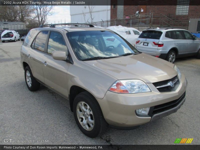Mesa Beige Metallic / Saddle 2002 Acura MDX Touring