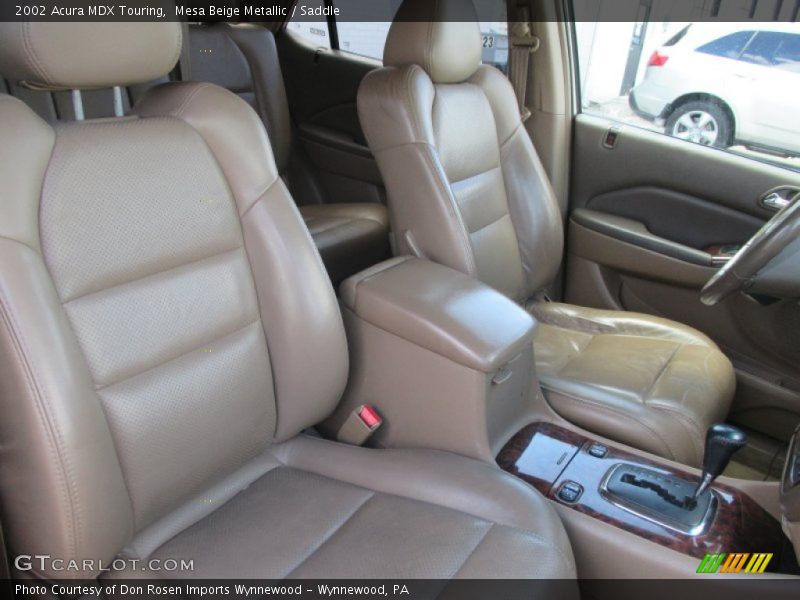 Mesa Beige Metallic / Saddle 2002 Acura MDX Touring