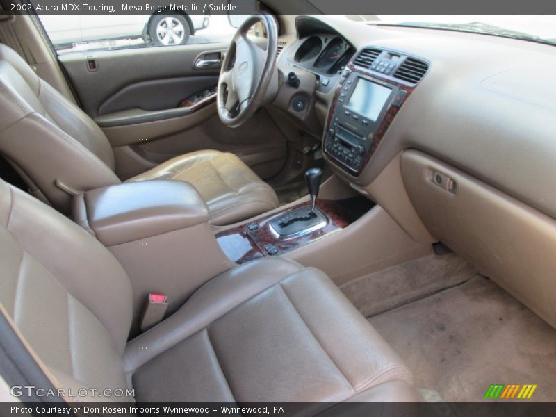 Mesa Beige Metallic / Saddle 2002 Acura MDX Touring