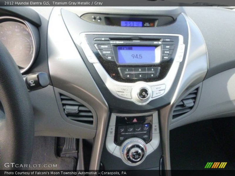 Titanium Gray Metallic / Gray 2012 Hyundai Elantra GLS