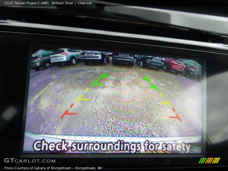 Brilliant Silver / Charcoal 2015 Nissan Rogue S AWD