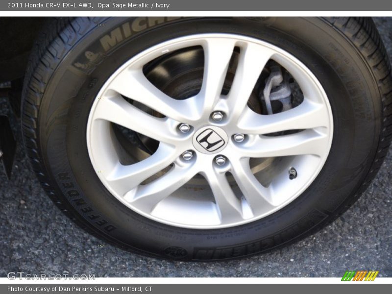 Opal Sage Metallic / Ivory 2011 Honda CR-V EX-L 4WD