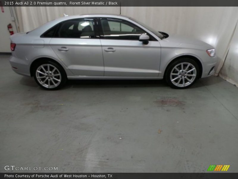 Florett Silver Metallic / Black 2015 Audi A3 2.0 Premium quattro