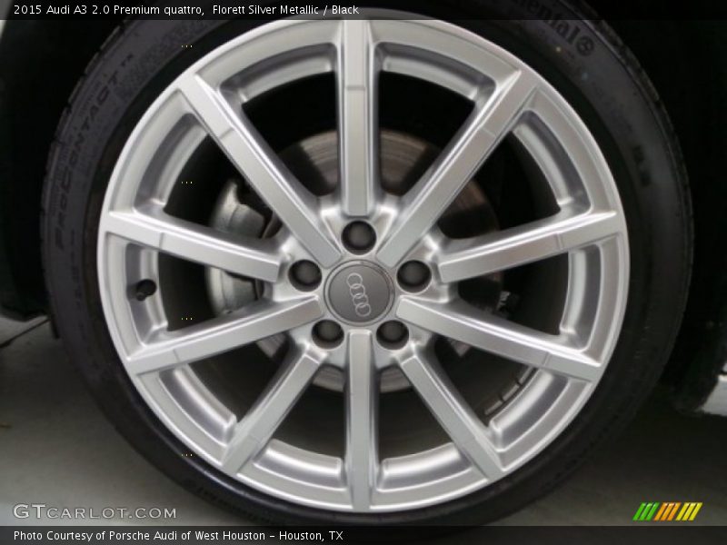 Florett Silver Metallic / Black 2015 Audi A3 2.0 Premium quattro