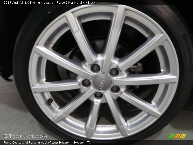 Florett Silver Metallic / Black 2015 Audi A3 2.0 Premium quattro
