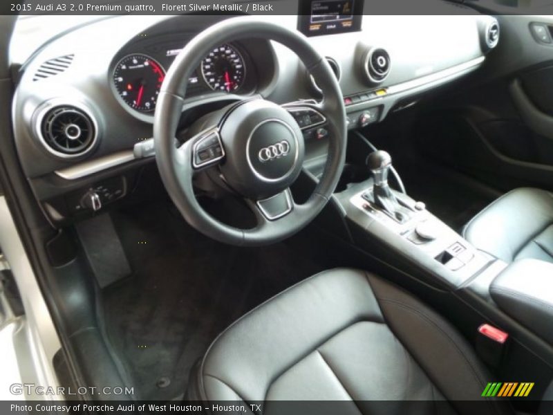 Florett Silver Metallic / Black 2015 Audi A3 2.0 Premium quattro