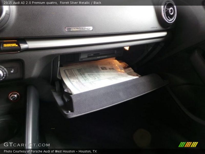 Florett Silver Metallic / Black 2015 Audi A3 2.0 Premium quattro