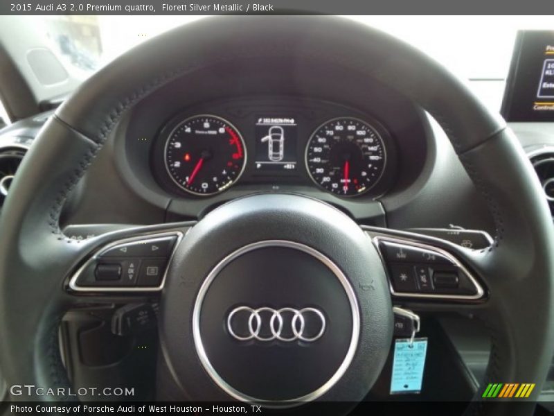 Florett Silver Metallic / Black 2015 Audi A3 2.0 Premium quattro