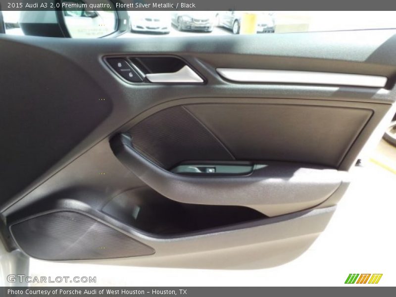 Florett Silver Metallic / Black 2015 Audi A3 2.0 Premium quattro