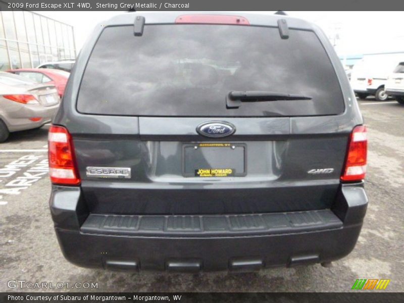 Sterling Grey Metallic / Charcoal 2009 Ford Escape XLT 4WD
