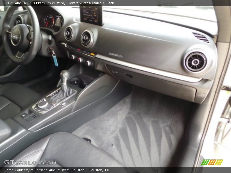 Florett Silver Metallic / Black 2015 Audi A3 2.0 Premium quattro