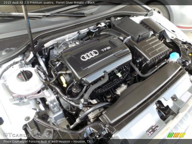Florett Silver Metallic / Black 2015 Audi A3 2.0 Premium quattro
