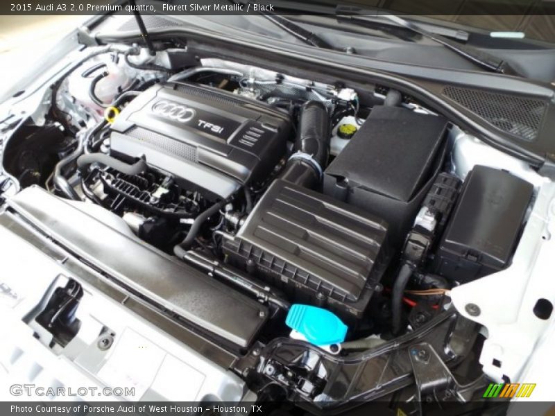 Florett Silver Metallic / Black 2015 Audi A3 2.0 Premium quattro