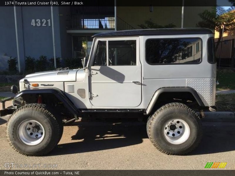  1974 Land Cruiser FJ40 Silver