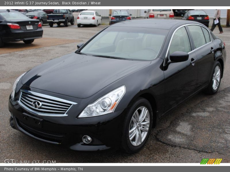 Black Obsidian / Wheat 2012 Infiniti G 37 Journey Sedan