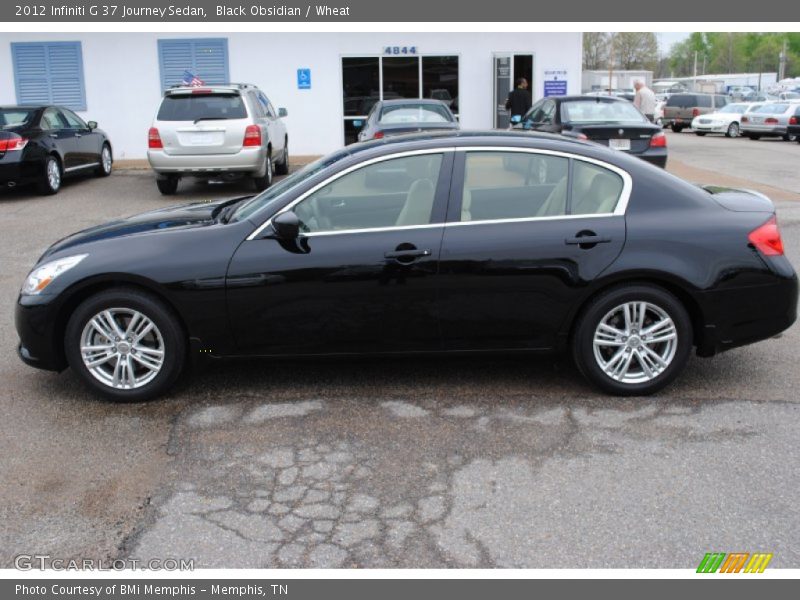 Black Obsidian / Wheat 2012 Infiniti G 37 Journey Sedan
